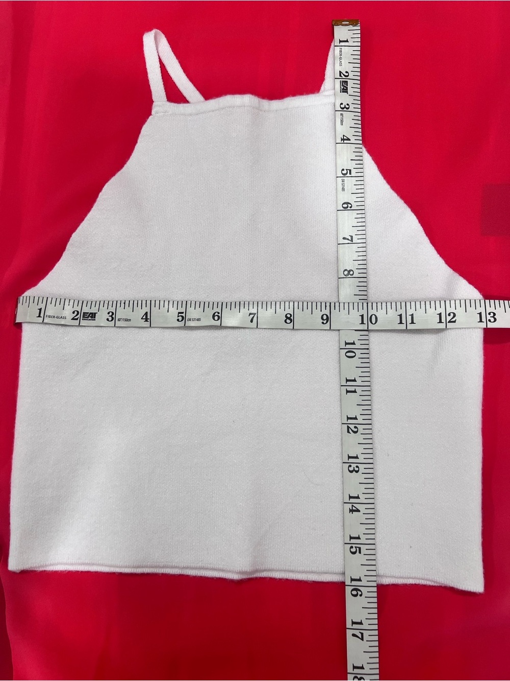 Forever 21 White Knit Halter Crop Cami - Picture 4 of 4